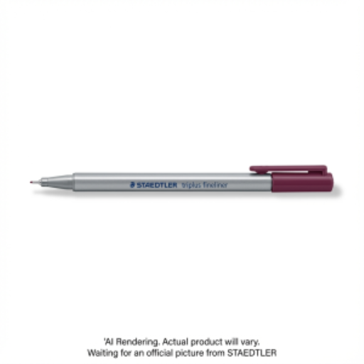 Stylo-feutre triplus 0,3 mm mauve foncé