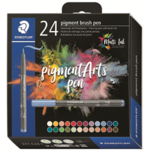 Stylo Pinceau Pigmenté 24 pièces