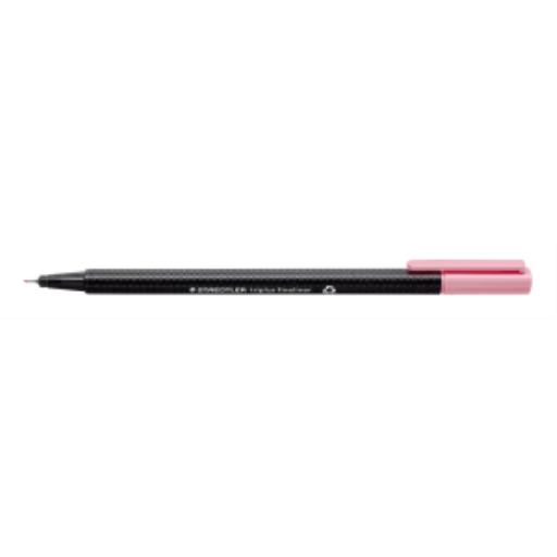 Feutre fin triplus 0,3 mm rose clair