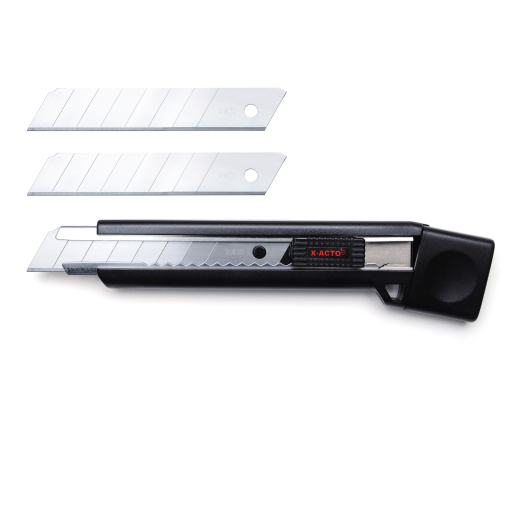 X-Acto Utility Knife, Snap-Off Blades, Great for heavy-duty cutting, 1 Unit