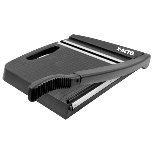X-ACTO Plastic Guillotine Trimmer, Portable Paper Cutter, 10 Sheet Capacity, Black, 30.5cm (12")