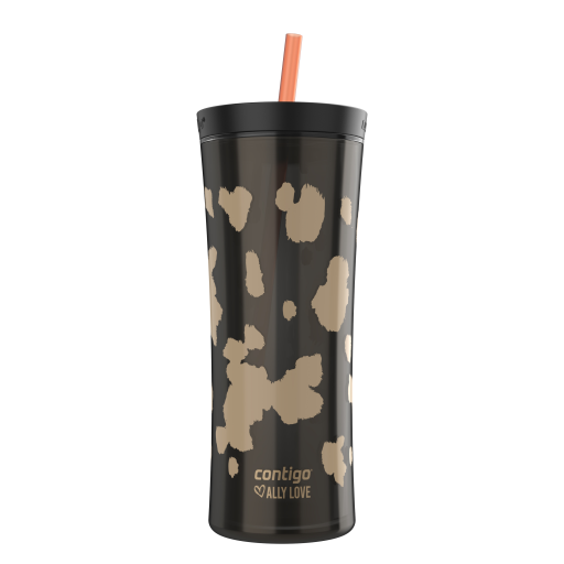 Contigo x Ally Love Gobelet isolant Shake & Go AUTOCLOSE Streeterville, 591 ml, Réglisse