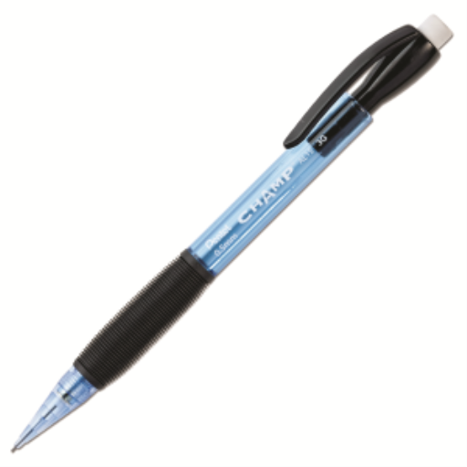 Porte-mine CHAMP (0,5 mm), corps bleu teinté
