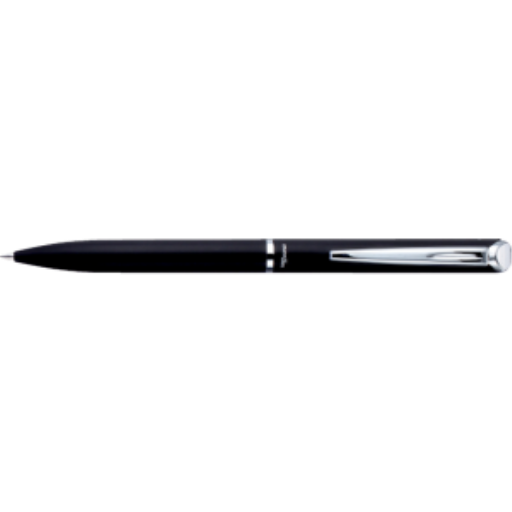 Stylo roller rétractable EnerGel (0,7 mm), corps métallique noir, encre noire, coffret cadeau