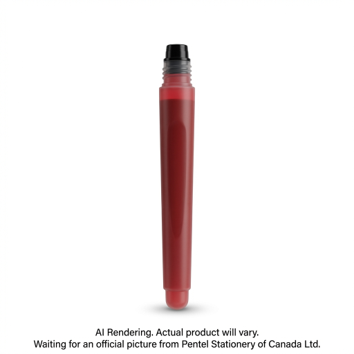 Pentel Arts Brush Pen Refill, Red