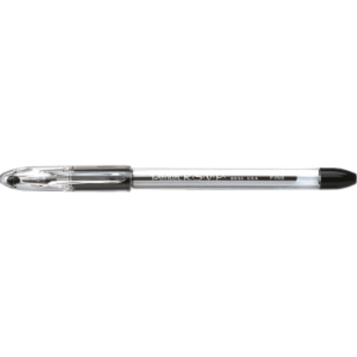 R.S.V.P. Ballpoint Pen, (0.7mm), Black Ink, 2PC Pack