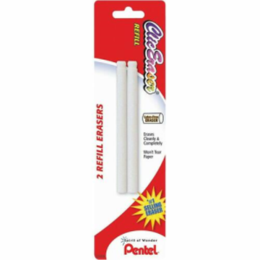 Refill Eraser For Pentel Clic Erasers, 2PC Pack