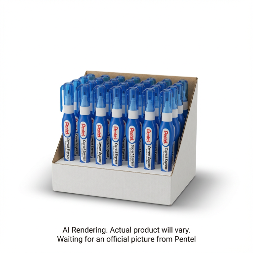 Correct Express Correction Pen 7ML, Open Stock Display, 24PCS