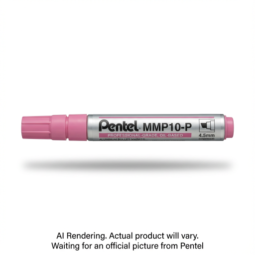 Pentel Paint Marker, Medium Point (4.5mm), Bullet Tip, Pink Ink