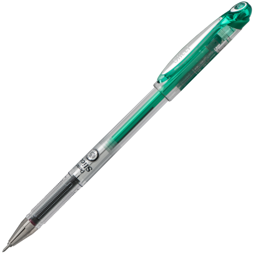 Pentel Arts Slicci (0.25mm) Extra Fine Tip Gel Pen - Green Ink