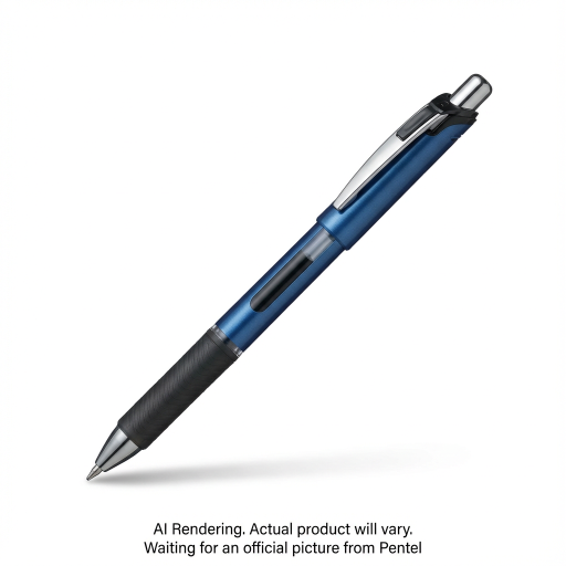 EnerGel Liquid Gel Pen, (0.5mm) Needle Tip, Black Ink
