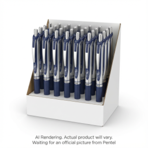 EnerGel Canada Liquid Gel Pen (0.7mm) Open Stock Display Assorted, 48PCS