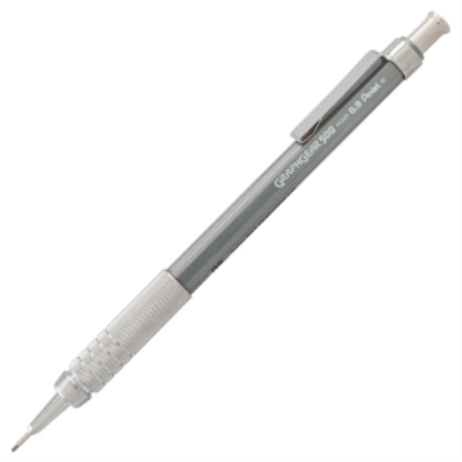 GraphGear 500 Mechanical Drafting Pencil 0.9mm, Grey Barrel