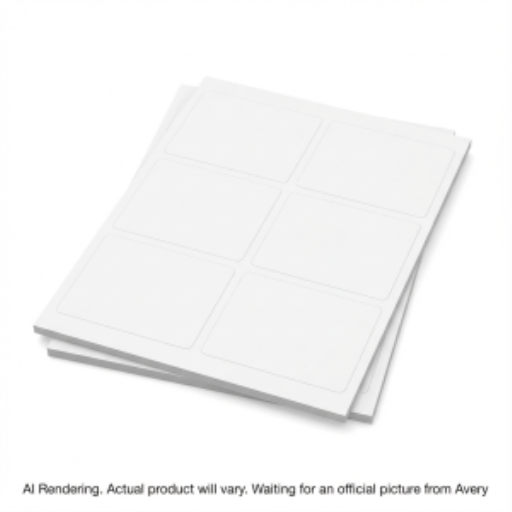 5392 ÉTIQUETTES PORTE-NOMS, RECHARGES DE CARTES 10,16 X 7,62 CM, 50 FEUILLES/BOÎTE,