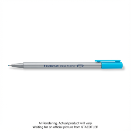 Stylo-feutre triplus 0,3 mm bleu fluo