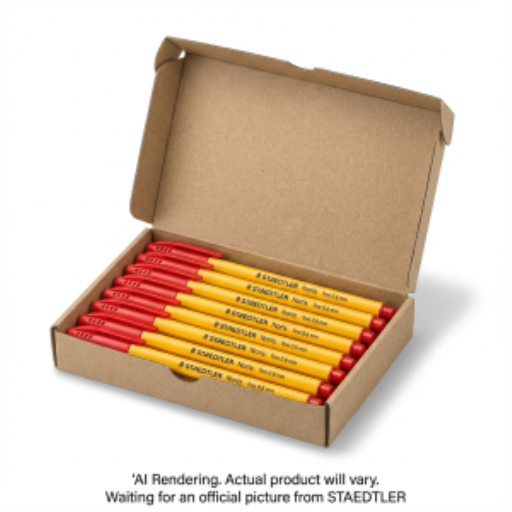 Staedtler Fineliner Noris writing pen red, 10ct