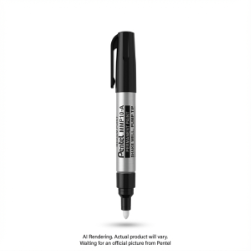Marqueur Peinture Pentel, Pointe Moyenne (4,5 mm), Pointe Ogive, Encre Noire