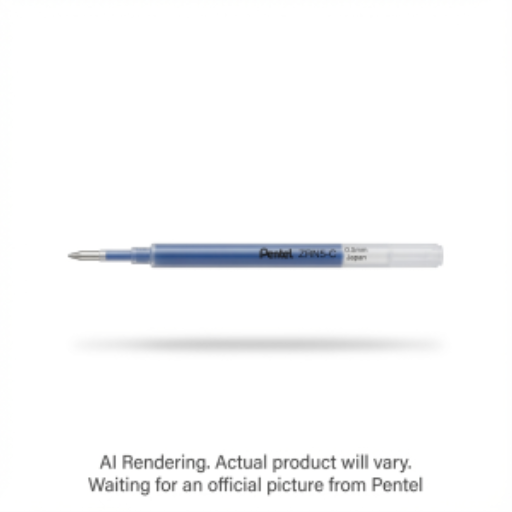 Recharges pour stylo-bille rétractable Pentel Floatune, pointe 0,5 mm, encre bleue