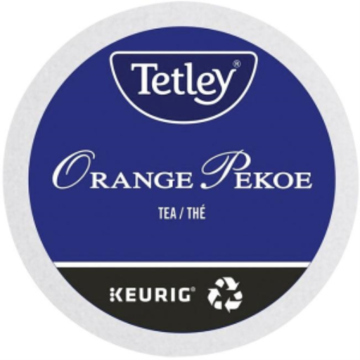 THÉ EN SACHET TASSES K TETLEY ORANGE PEKOE 24/BOÎTE 24/BOÎTE