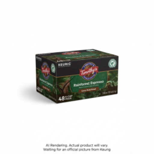 Timothy'S? Café K-Cup Individuel - Timy Kc Rs Rainf Esp 48 Boîtes