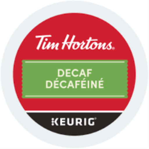 CAFÉ-K CUP TIM HORTONS DÉCAFÉINÉ-11308 24/BT