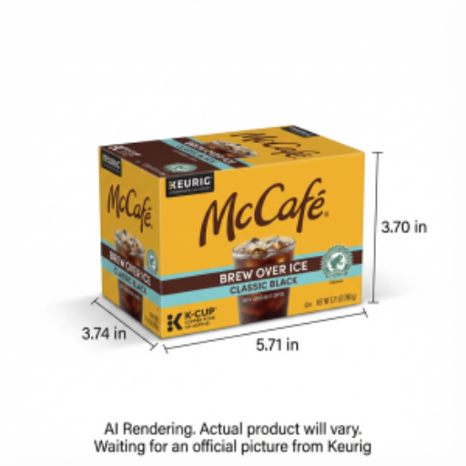 Mccafé? Café dosette individuelle - Mccafé K-cup RFA Boîte de 10 capsules de café noir
