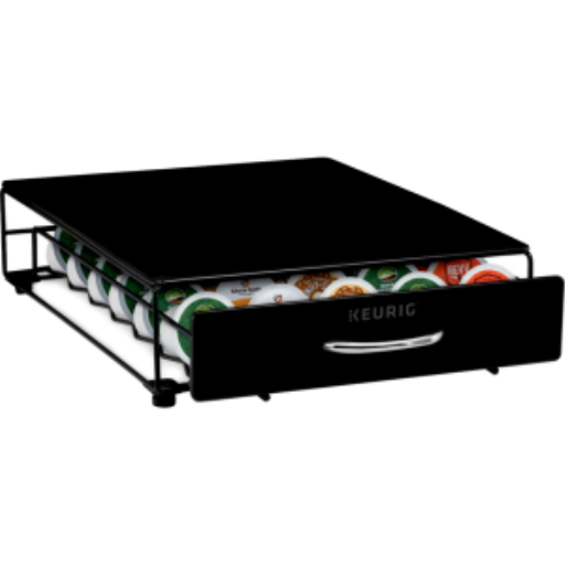 TIROIR À ROULETTES POUR 35 CAPSULES KEURIG K-CUP