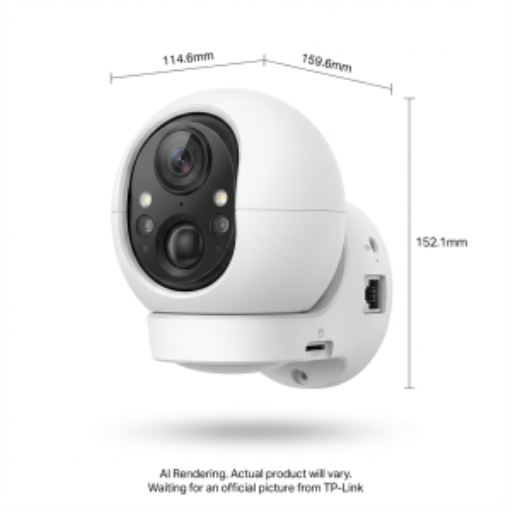 Caméra de sécurité d'extérieur panoramique/inclinable à double objectif