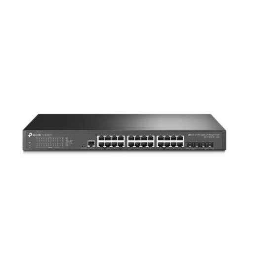 JetStream ? Commutateur géré L2+ 24 ports SFP avec 4 emplacements SFP+ 10GE