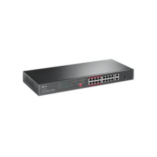 Commutateur rackable 16 ports 10/100 Mbps 2 ports Gigabit