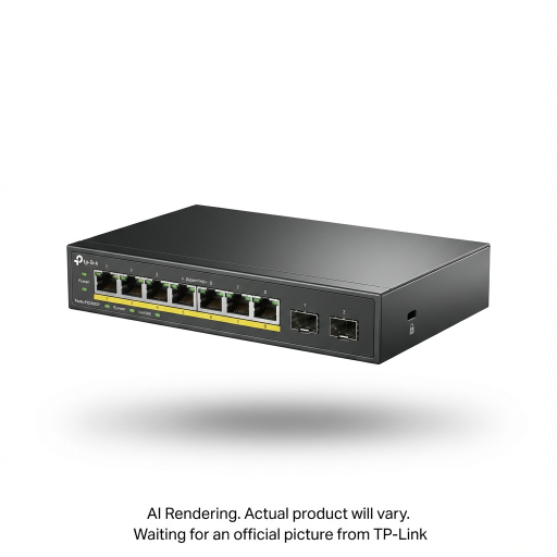 Commutateur intelligent Gigabit 10 ports avec 8 ports PoE+