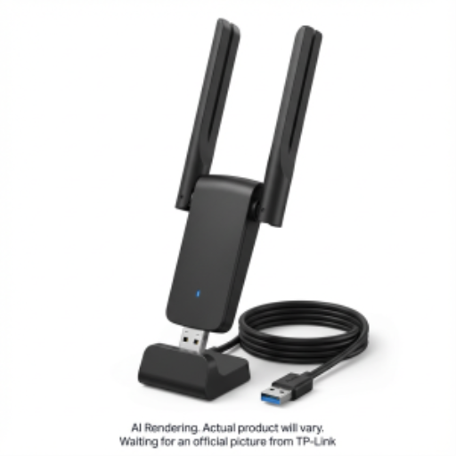Adaptateur USB Wi-Fi 7 Tri-bande à Gain Élevé TP-Link BE6500