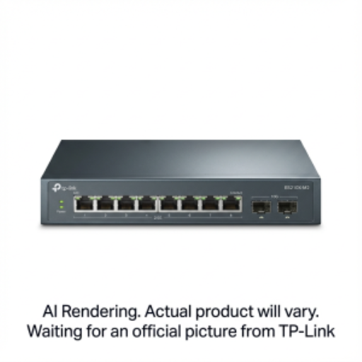 Commutateur administrable facile Omada 8 ports 2.5GBASE-T avec 2 ports SFP+ 10GE
