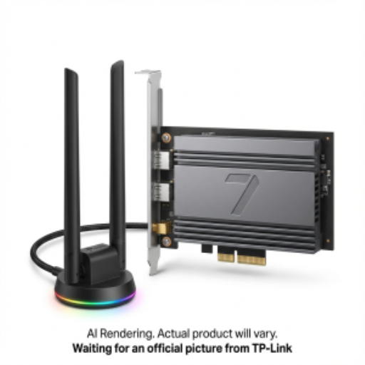 Adaptateur PCI Express Tri-Bande Wi-Fi 7 Bluetooth BE9300