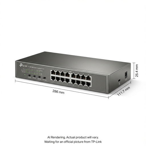 Commutateur de bureau Gigabit 16 ports avec PoE+ 16 ports