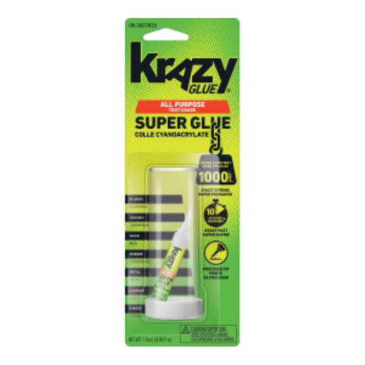 Krazy Glue All-Purpose Super Glue, Precision Tip, 1.9 mL