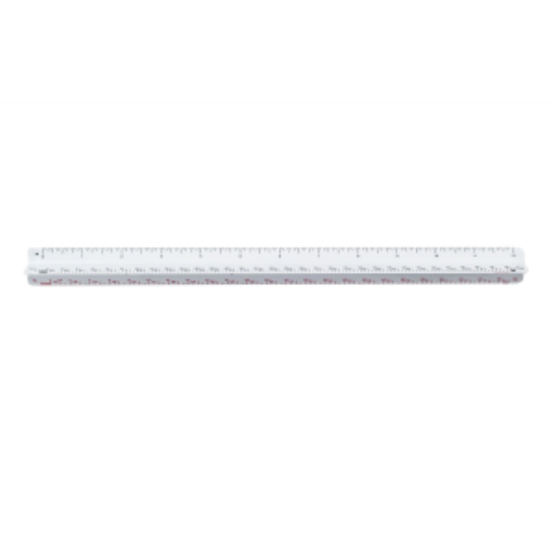 Architecture Scholastic Scale 12” 
Règle d'architecture de 12 po