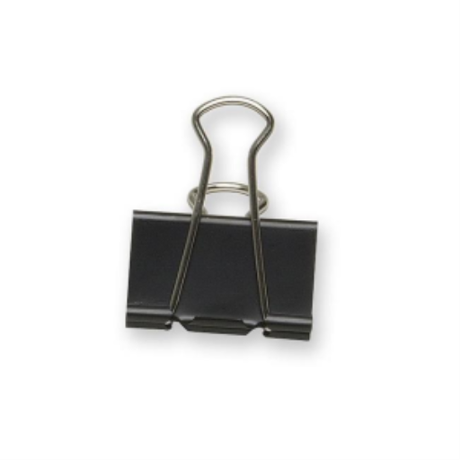 Fold Back Clips 1-5/8" – 42 mm - 12 Per Box / Pince-notes 1-5/8 po – 42 mm - 12 par boite