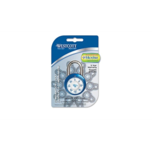 Combination Lock with Antimicrobial Protection - 2 Colours, 48mm/ 1-7/8” / 
Cadenas à combinaison antimicrobien, 2 couleurs, 48mm/1-7/8 po