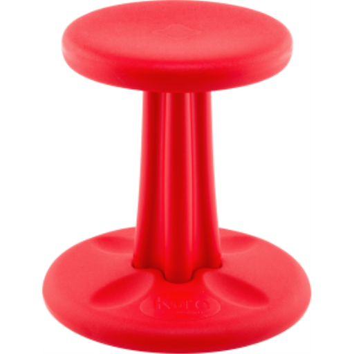 Tabouret à bascule Kore 36 cm, rouge