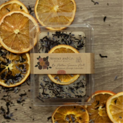Be Mellow Simmer Melt, cire parfumée botanique