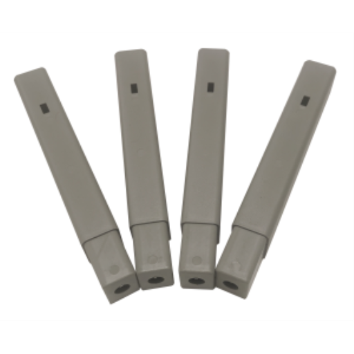(CUSMA form attached)  PLASTICO 4 EXTRA LEGS TO BUILD A 4 TIER BOOT RACK LIGHT GREY COLOR