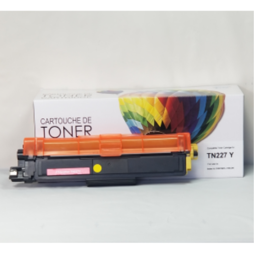 Balloon Brand CTTN227Y Compatible Brother TN227Y High Yield Toner Cartridge – Yellow, 2,300 Pages