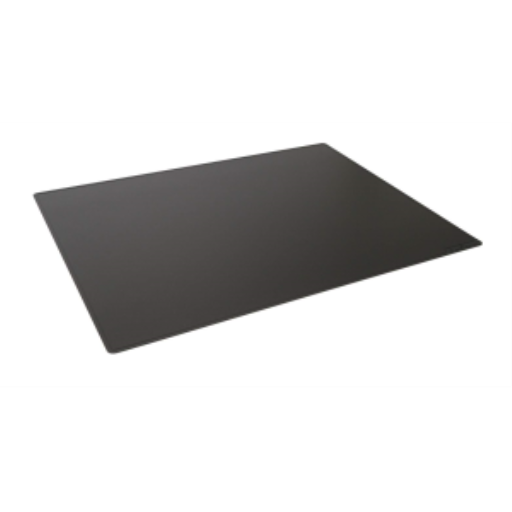 DURABLE Contoured Edge Black Desk Pad 26" x 19" - Non-slip, Glare-free Desk Mat Surface for an Organized and Protected Workstation, Desk Mat for Desktop