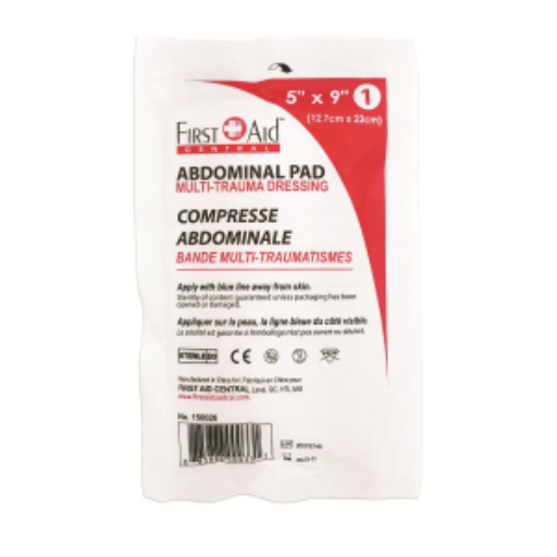 Sterile Abdominal/Combine Pad, 5"x9"