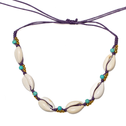 Shell & Bead Anklet