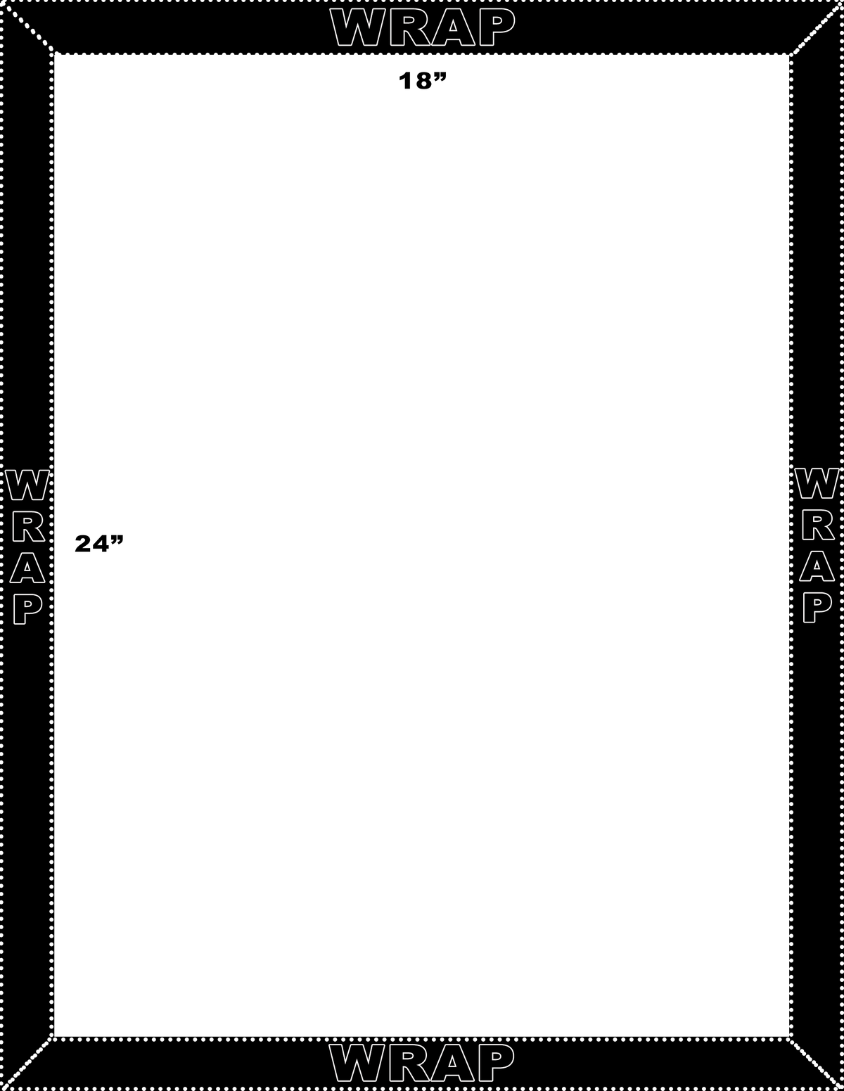 Toile photo portrait