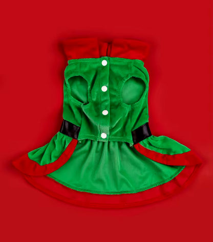 Christmas Dog Dress – Festive Holiday Dress for Dogs