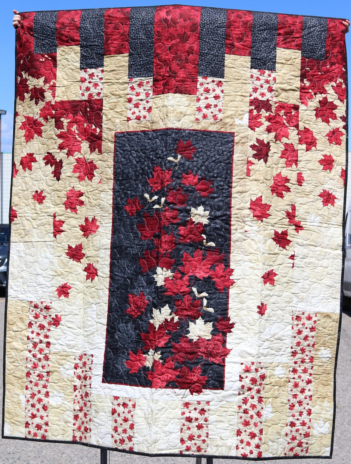 Store Sample- Twin Quilt- Canada Panel