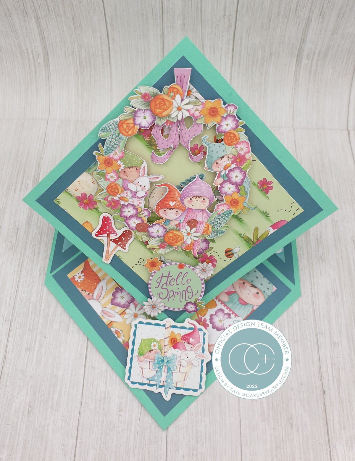 Craft Consortium Que le printemps commence - Bloc de papier A4
